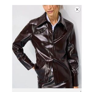 Joe's Jeans Daisy Faux Leather Jacket, Size: XS